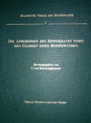 Bönninghausen: Aphorismen des Hippokrates